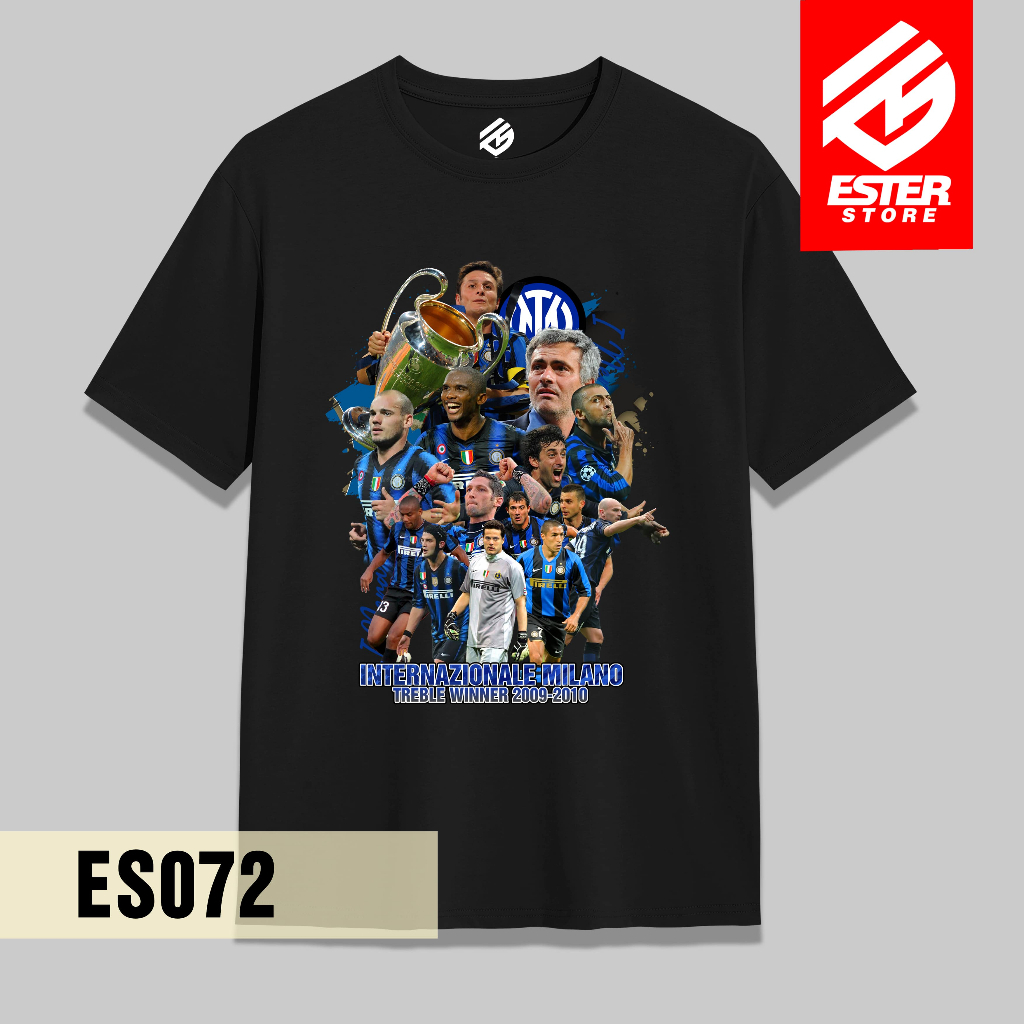 Esterstore.id ES072 - Kaos Bola Inter Milan Treble Winner 2009-2010