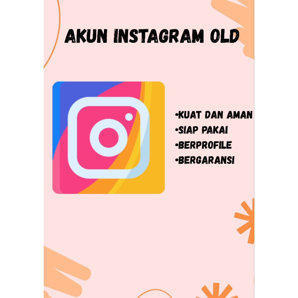 AKUN INSTAGRAM TUA 2FA ON | KUAT & AMAN | BERGARANSI