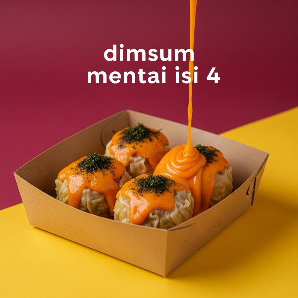 

Dimsum Mentai Isi 4 Free Chili Oil