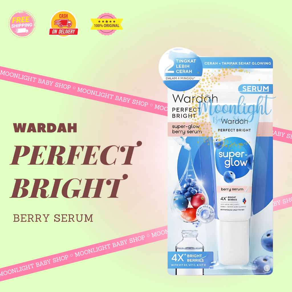 Wardah Perfect Bright Super-Glow Berry Serum 8ml