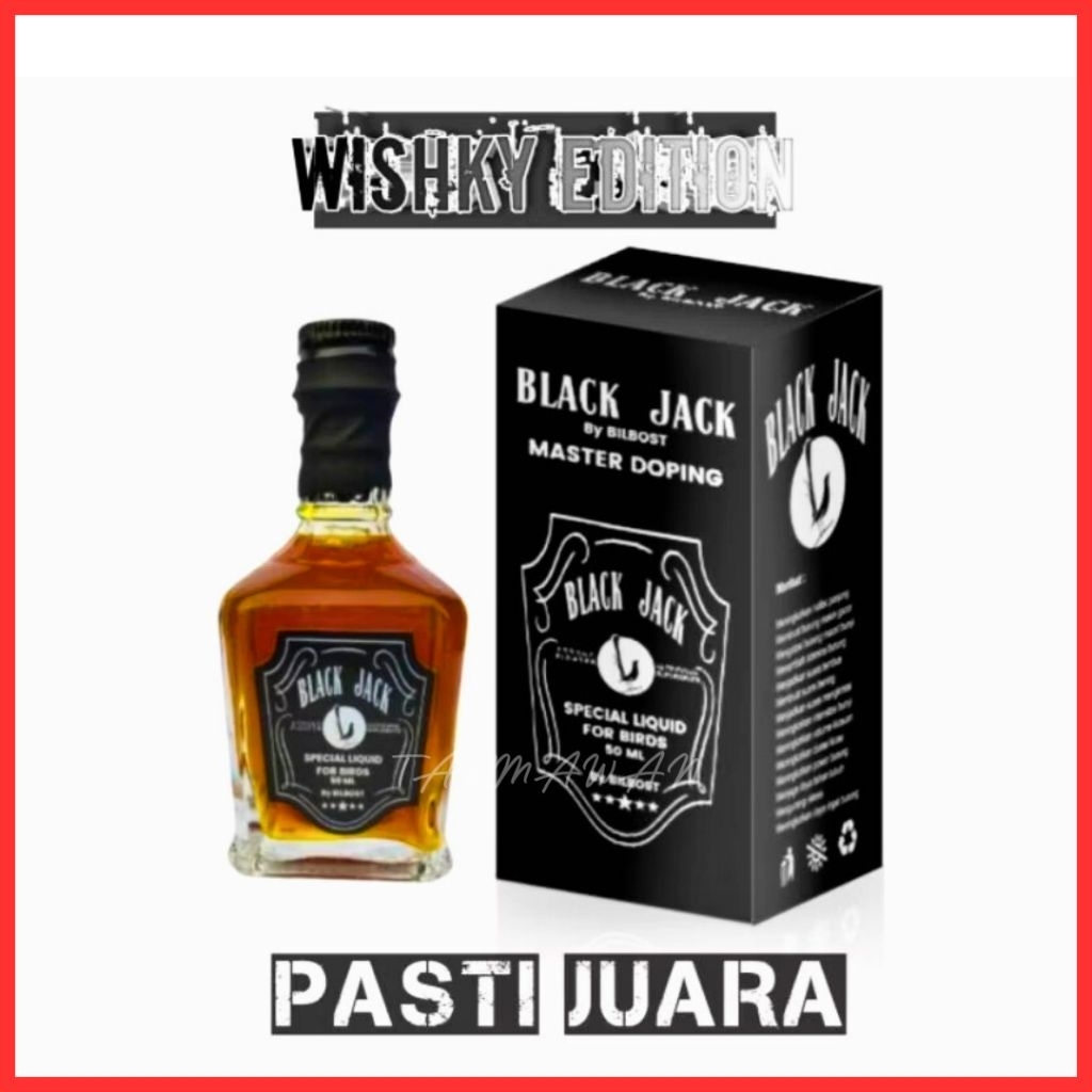 BLACK JACK Doping Dan Vitamin Burung Gacor Seketika By Bilbost Doping Burung Murai Batu Doping Burun