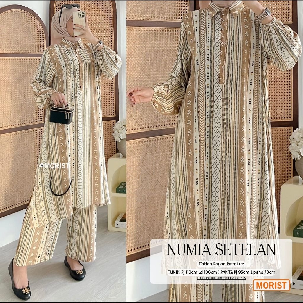 NUMIA SETELAN • By MORIST