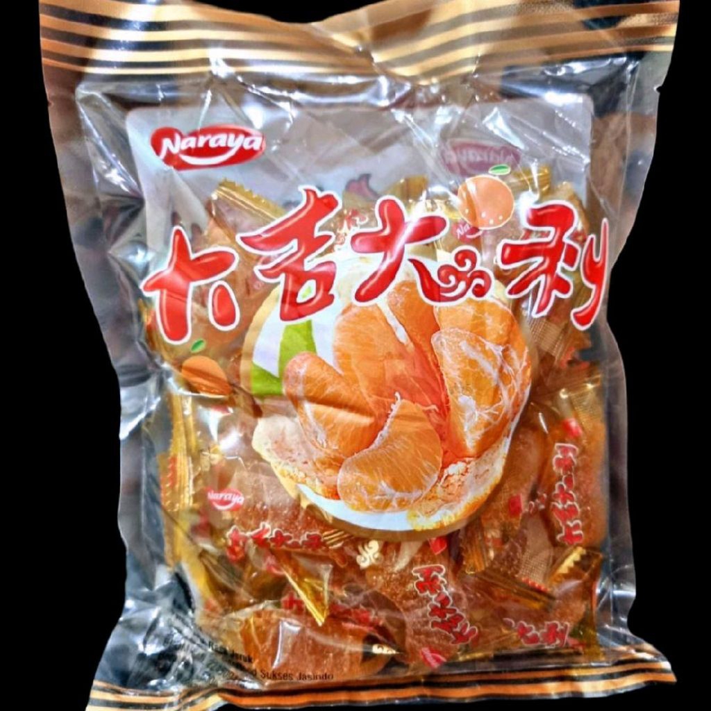 

NARAYA JELLY JERUK MANDARIN 500GR ORANGE PERMEN KENYAL MANIS ENAK LEZAT
