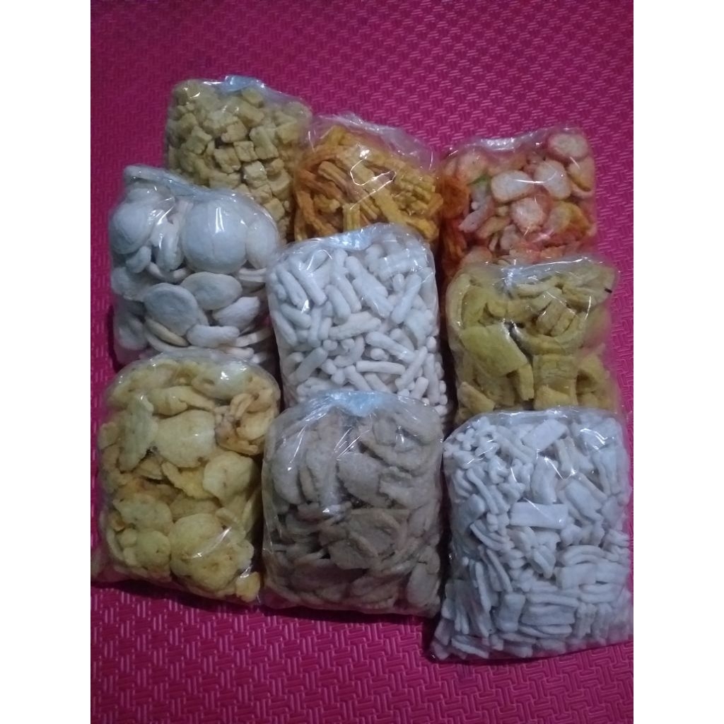 

makanan ringan (Snack) kerupuk