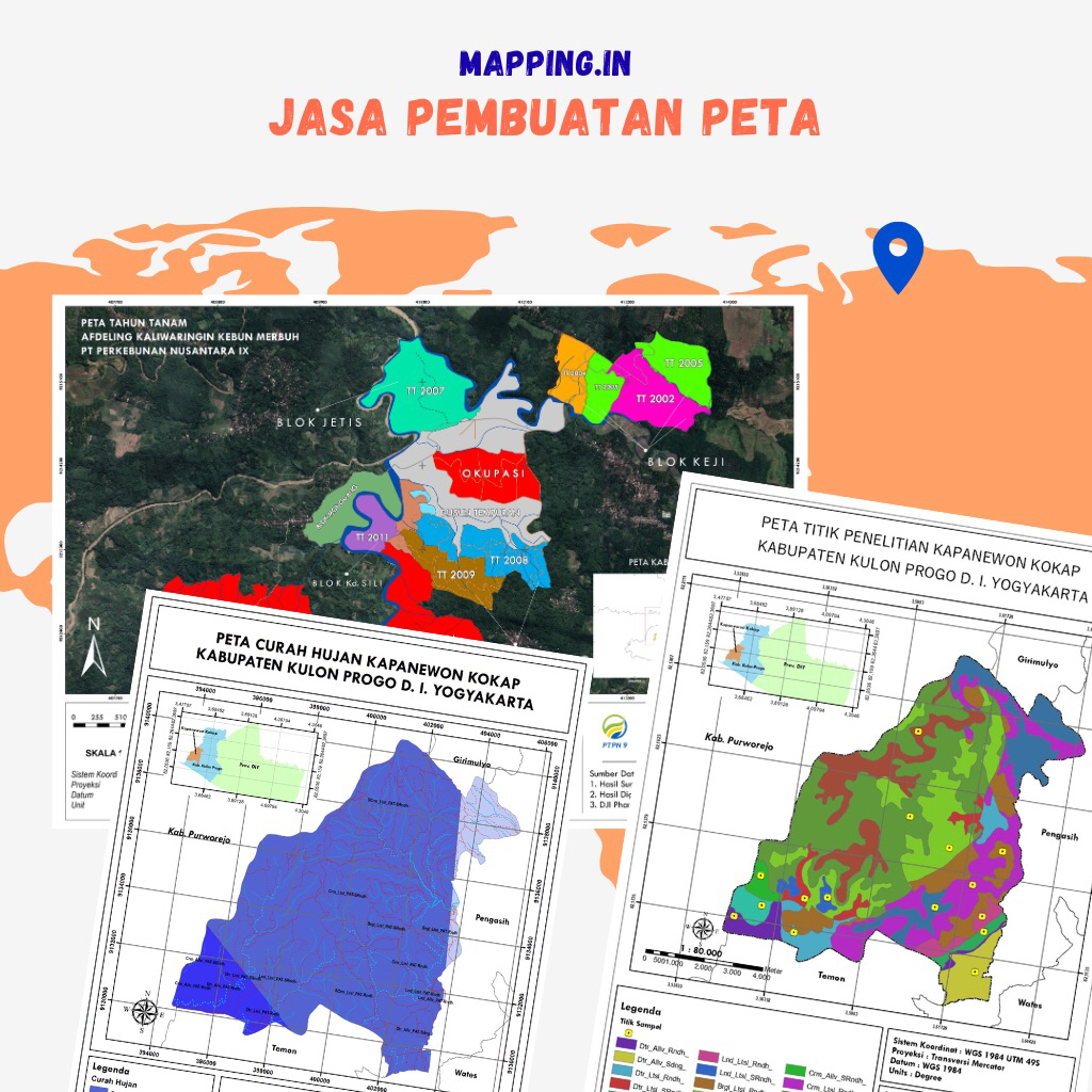 

Jasa Pembuatan Peta, (berbagai peta untuk penelitian, tugas kuliah, dll)