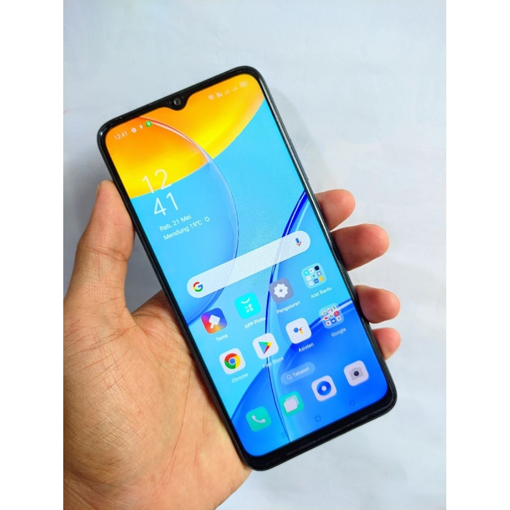 OPPO A15 REFURBIS RAM 6GB/128GB SECOND MURAH BERGARANSI DAN BISA RETUR YA