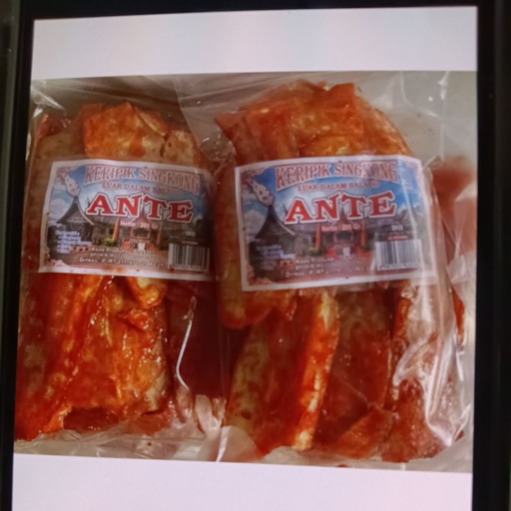 

Keripik Balado Ante isi 10pcs