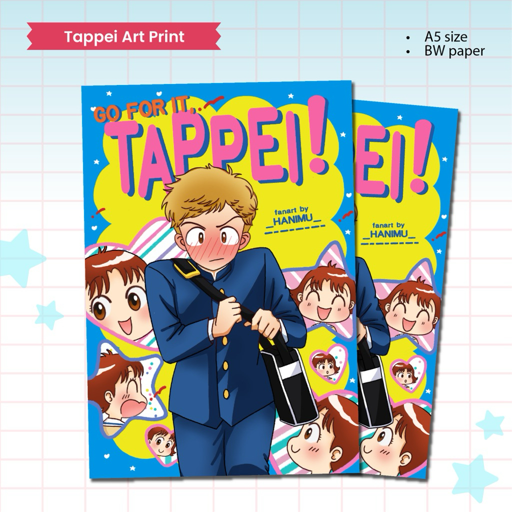 

Go for it, Tappei Art Print