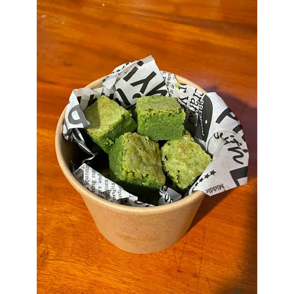 

Brownies Matcha Bites