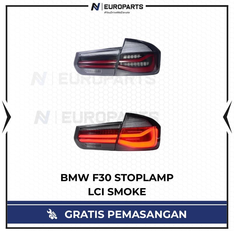 F30 STOPLAMP LCI STYLE SMOKE | LAMPU BELAKANG UNTUK BMW F30 MODEL LCI SMOKE