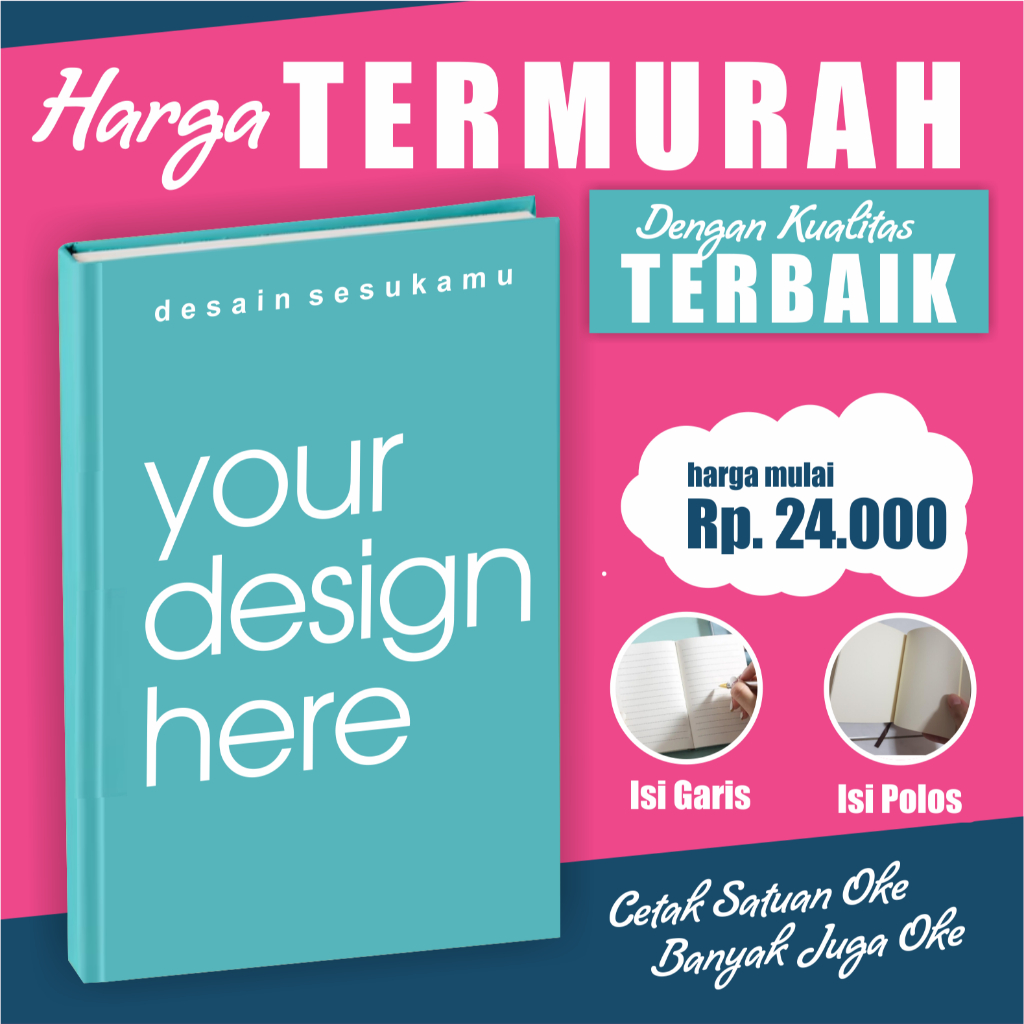 

CUSTOM NOTEBOOK A5 TERMURAH