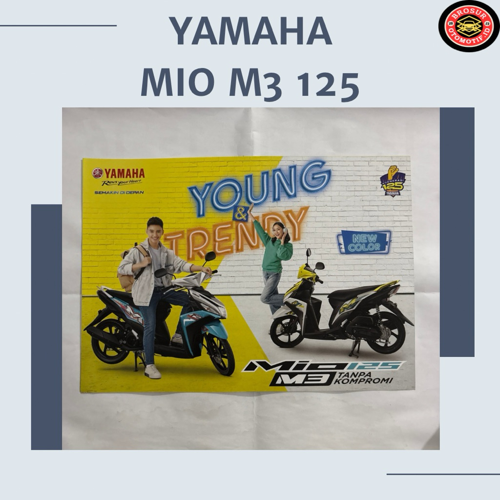 Brosur Yamaha Mio M3 125 ( leaflet )