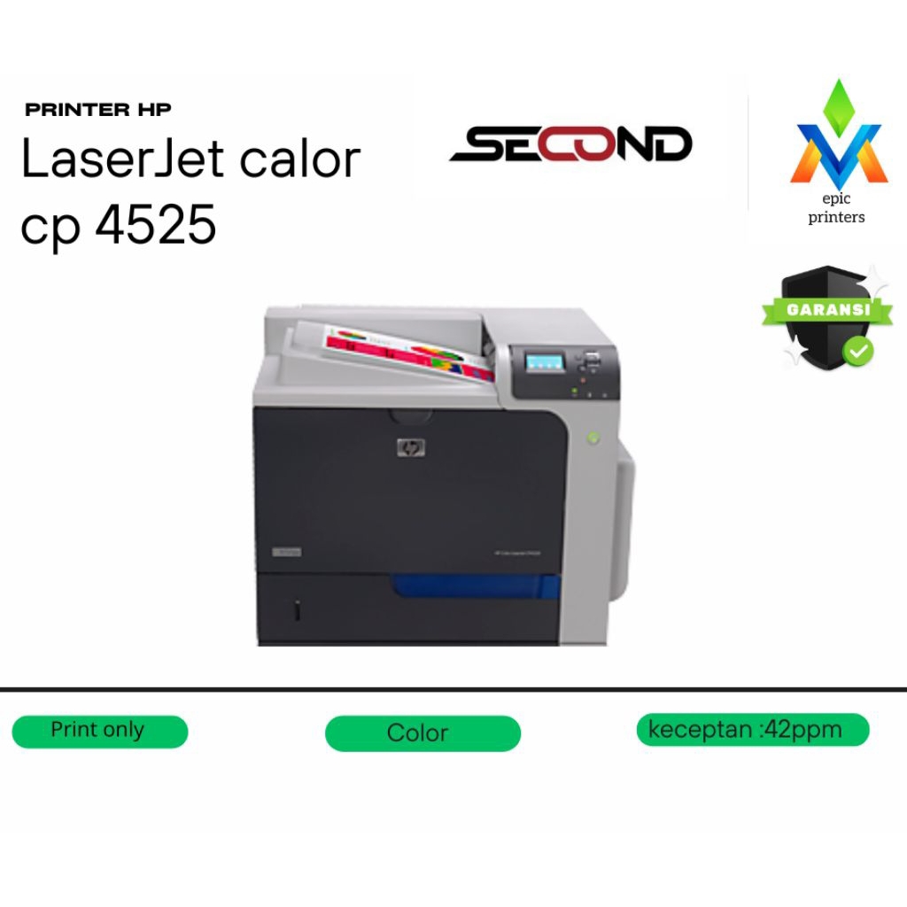 printer hp calor LaserJet Cp 4525 mesin printer LaserJet cp 4525