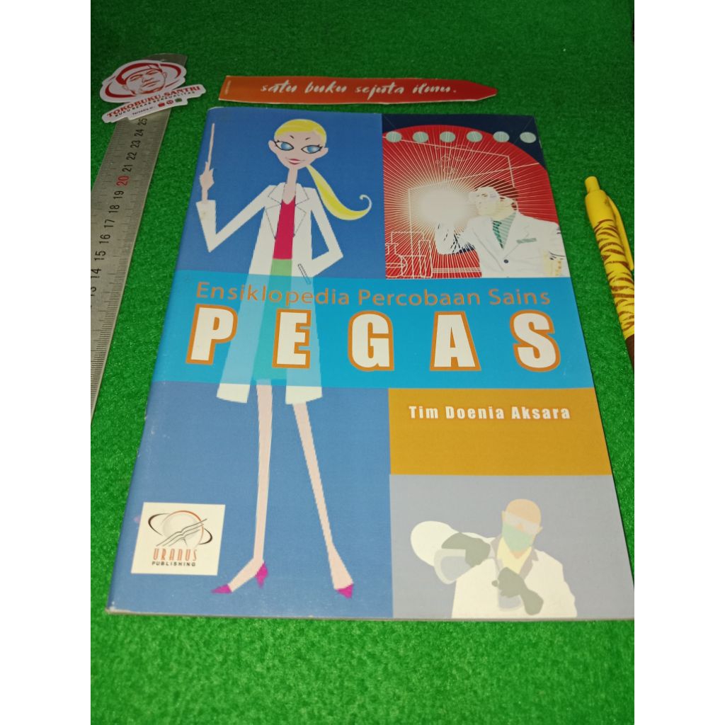 Buku Ensiklopedia Percobaan Sains : Pegas by Tim Doenia Aksara.
