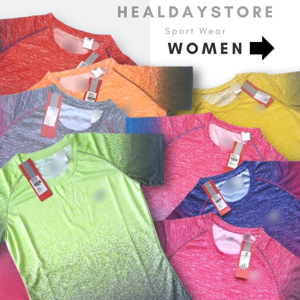 Baju Senam Wanita NB01 Fitness - Kaos Wanita XXL Lengan Pendek