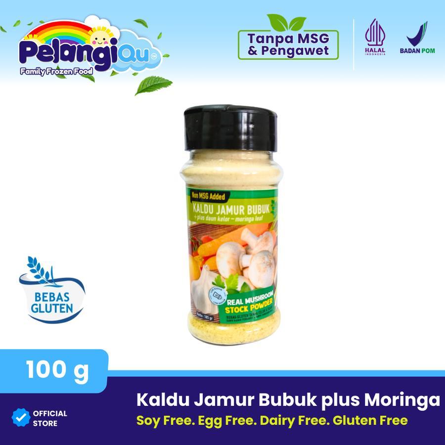 

Kaldu Jamur | Kaldu Vegan non msg plus daun kelor Pelangi Anak GLUTEN FREE