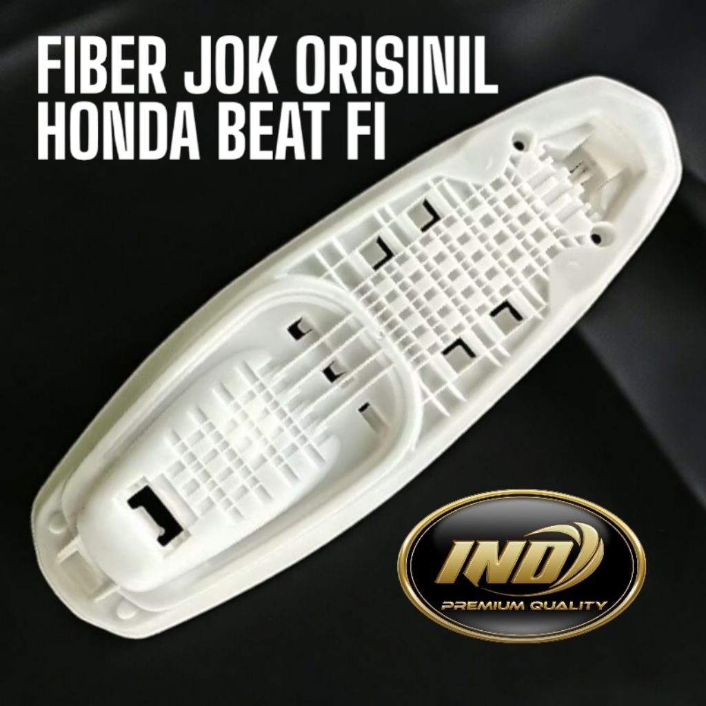 FIBER JOK BEAT FI, TULANG JOK MOTOR ORISINIL HONDA BEAT FI, PLAT JOK BEAT ORI