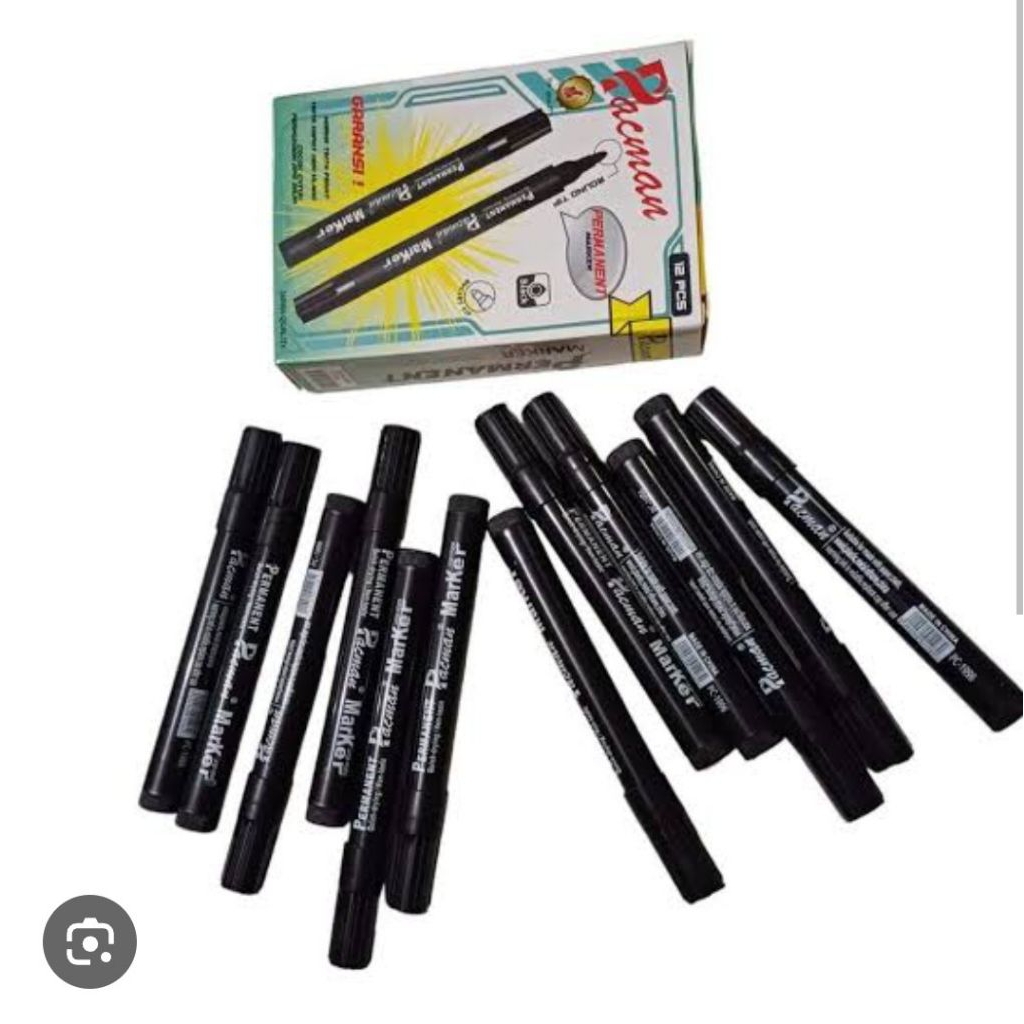 

spidol permanen 1 pak ( 12 pcs )