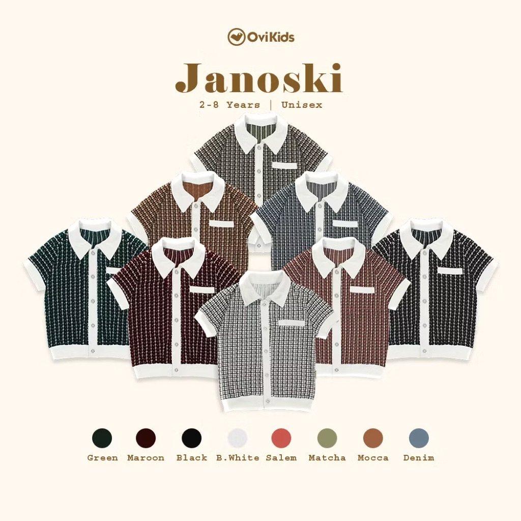 Ovi Kids Janoski Kemeja Anak