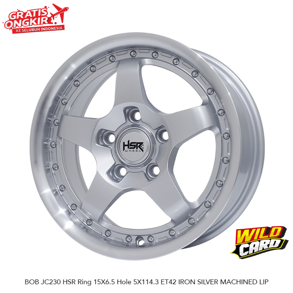 Ready Velg Mobil Semi Celong R15 HSR BOB R15 pcd 5x114,3