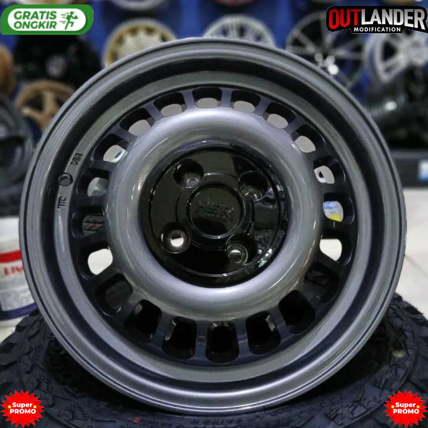 velg racing hsr r14 velg mobil Kijang LGX Veloz Avanza Livina Cefiro Evalia dll hsr bsi r14
