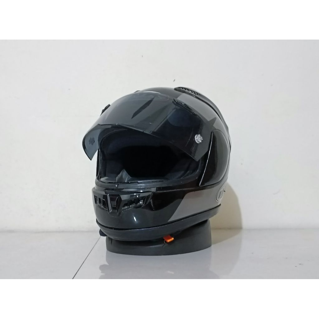 ⭐⭐⭐⭐⭐ HELM FULLFACE ALA ARAI DEFIANT X CARR SILVER SIZE FIT M ( INK CL25 )