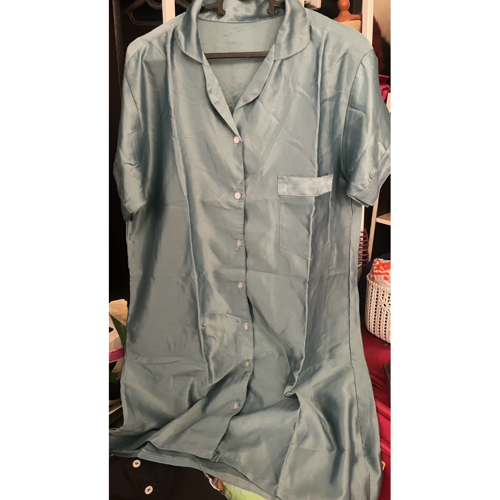 preloved baju tidur dress wanita satin