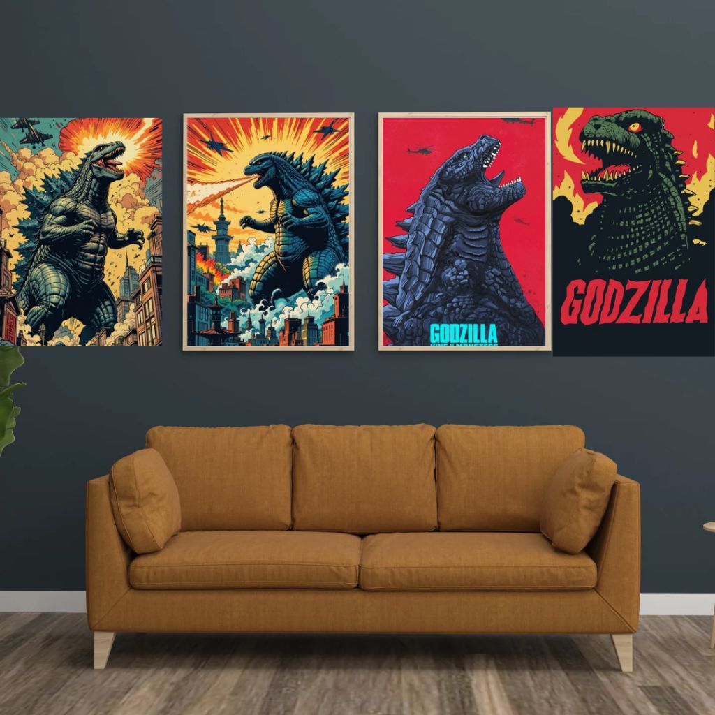 Hiasan dinding kamar Rumah cafe media papan MDF  Walldecor Dekorasi dinding Poster aesthetic Vintage