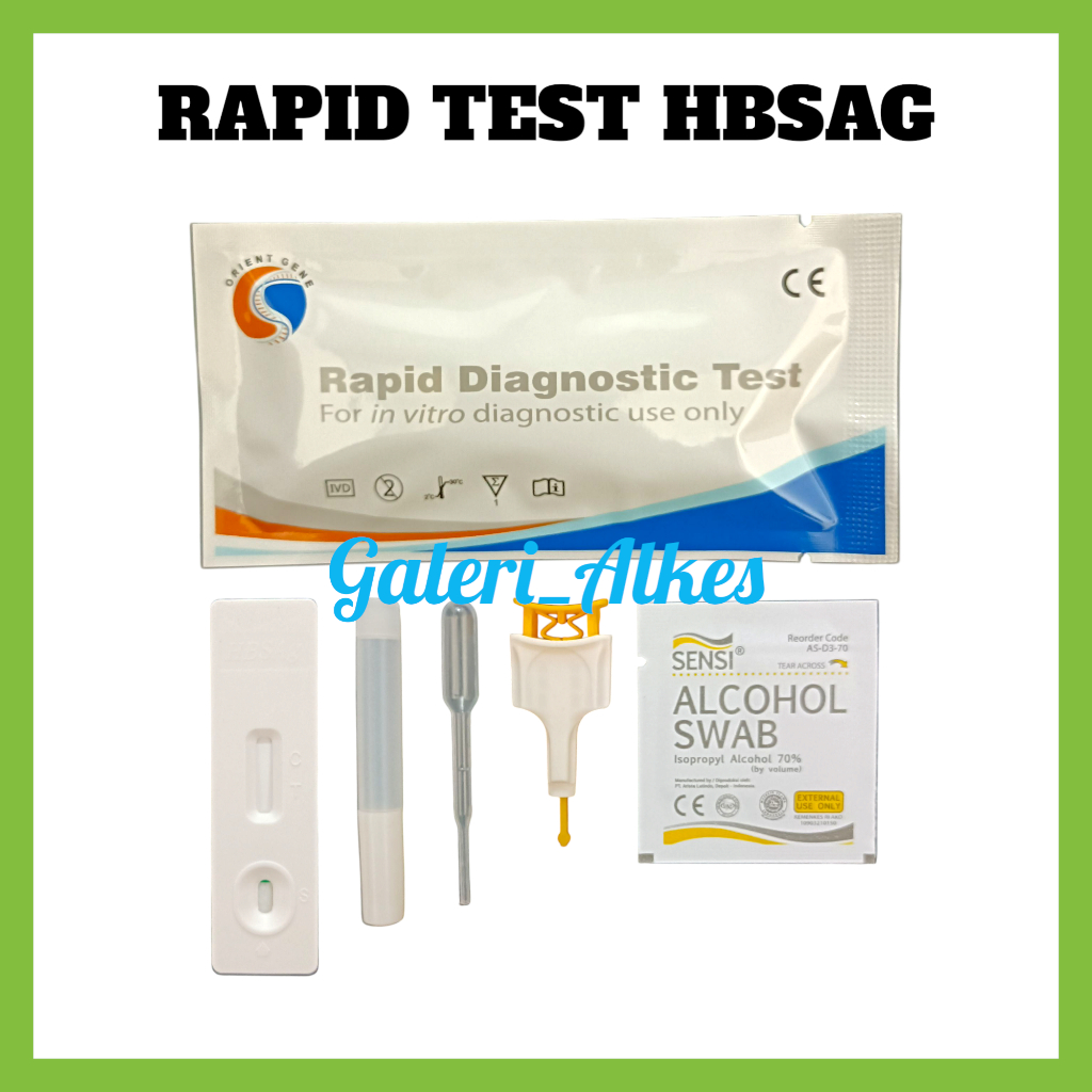 Alat Tes Hepatitis B Mandiri 1 set Lengkap