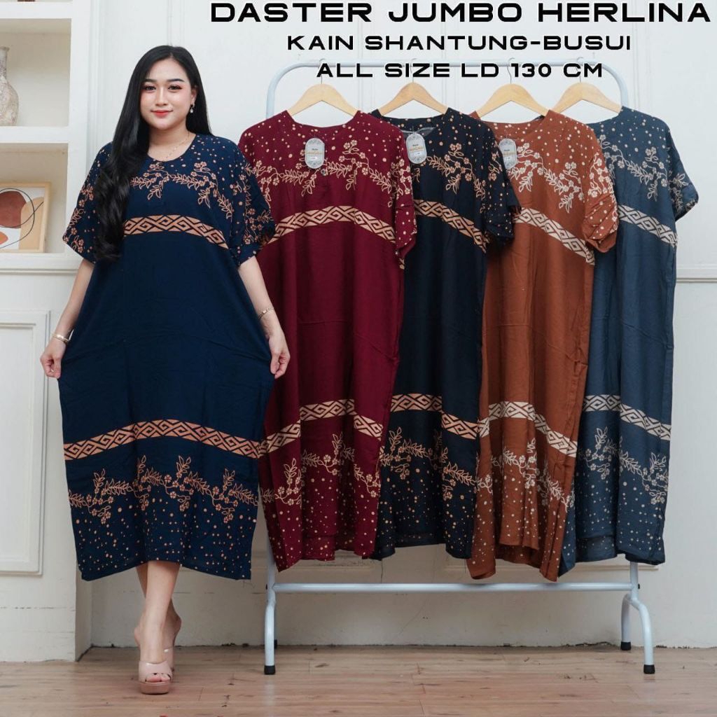 Bobstyle Daster Jumbo Shantung Busui all size Dater kekinian