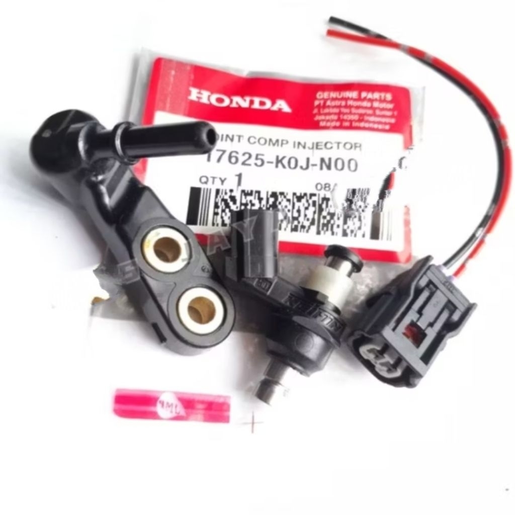 PAKET INJEKTOR GENIO BEAT DELUXE SCOOPY NEW+SOCKET INJEKTOR+RUMAH INJEKTOR GENIO BEAT DELUXE KOJ  ((