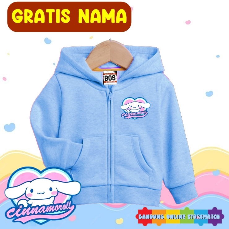 jaket cinamoroll anak perempuan jeket resleting jacket varsity anak tanggung