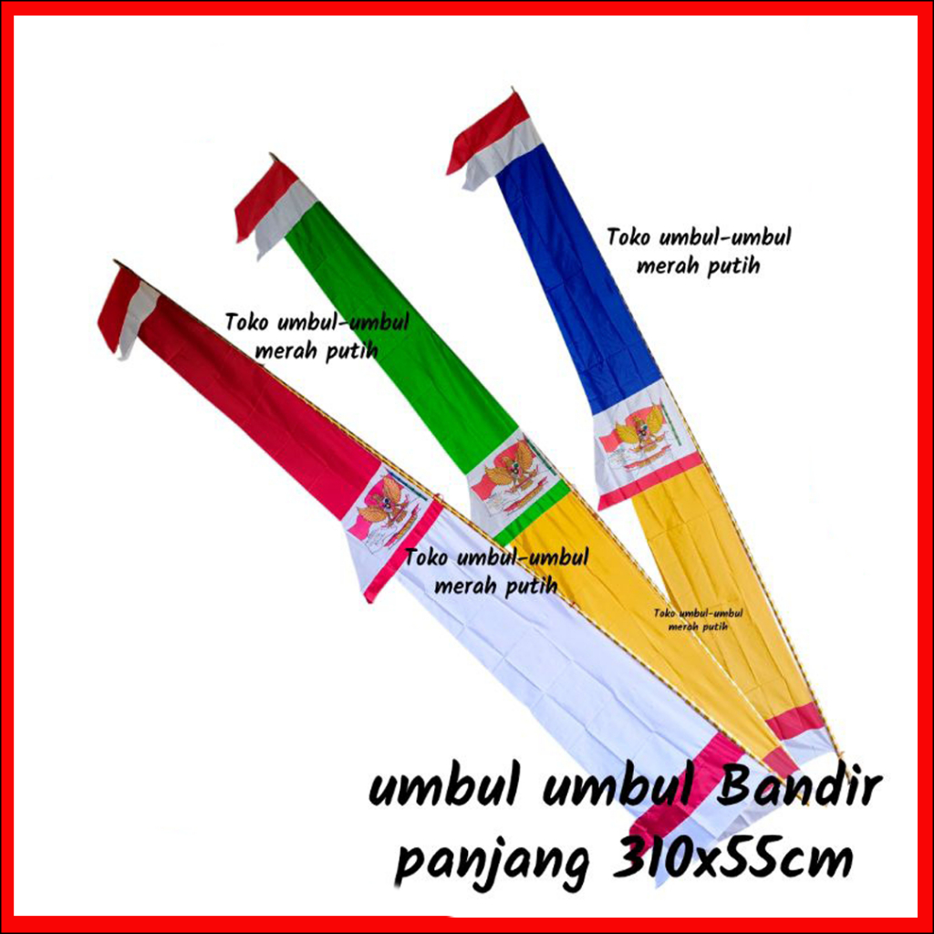 Umbul umbul Merah Putih Garuda