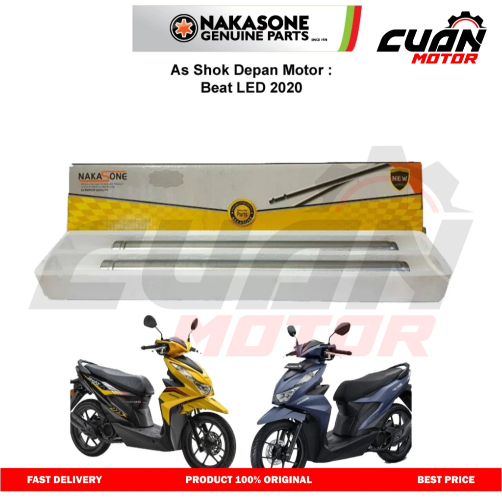 AS SHOK DEPAN BEAT LED 2020 SET NAKASONE  AS SHOCKBREAKER BEAT 2020