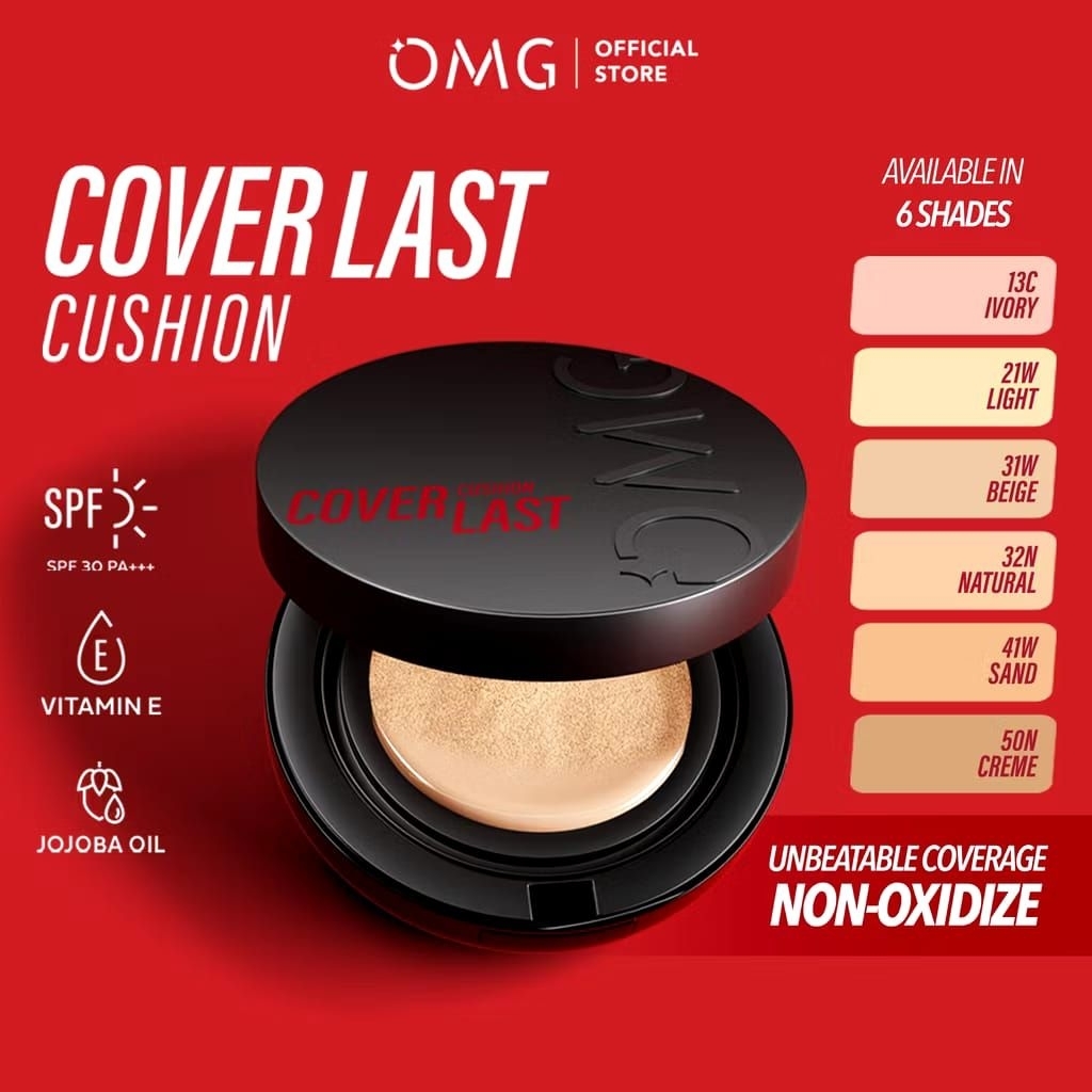 OMG COVERLAST CUSHION / FLAWLESS CUSHION & HIGH COVERAGE OMG