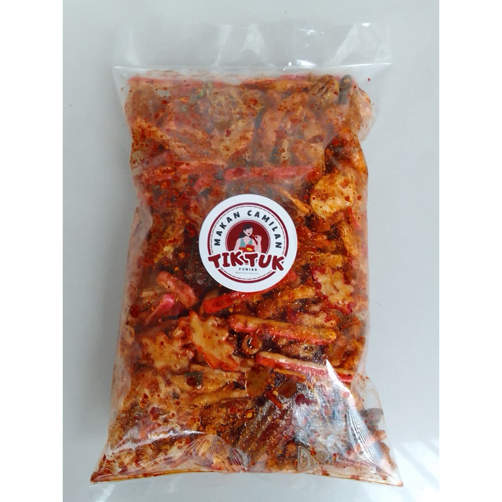 

KRUPUK CAMPUR PEDAS DAUN JERUK/GURIH
