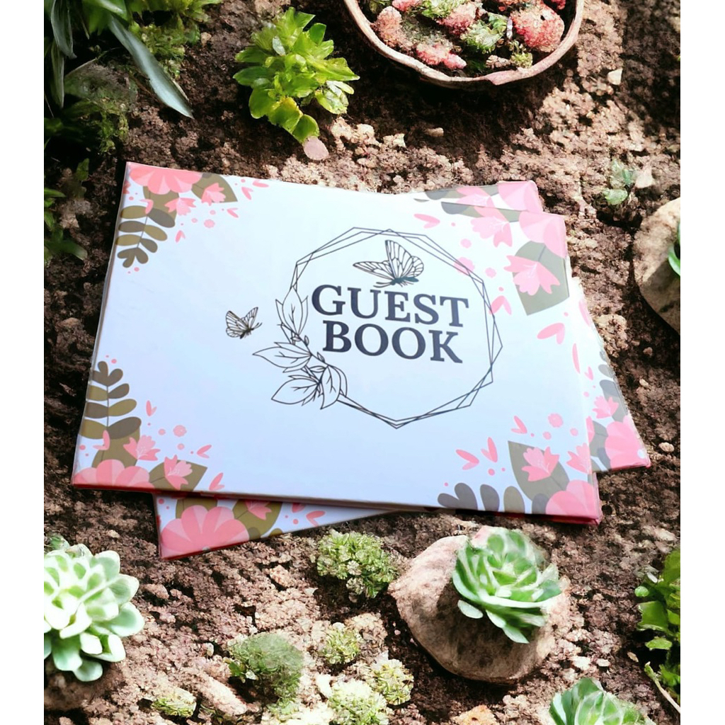 

Buku Tamu Murah 1 set isi 2 buku