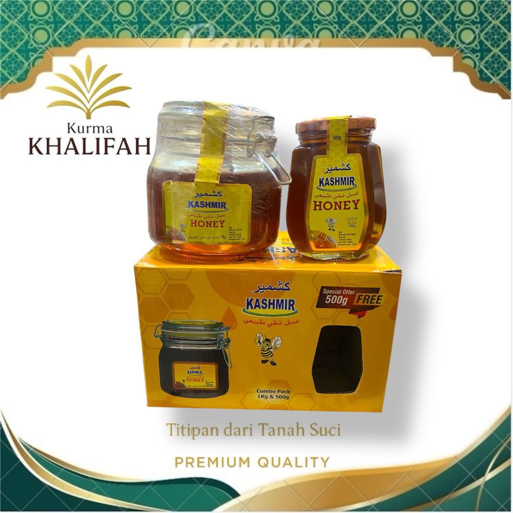 

Madu Kashmir 1 Kg Murni | Kashmir Honey Original | Madu Arab Saudi Herbal Syrup