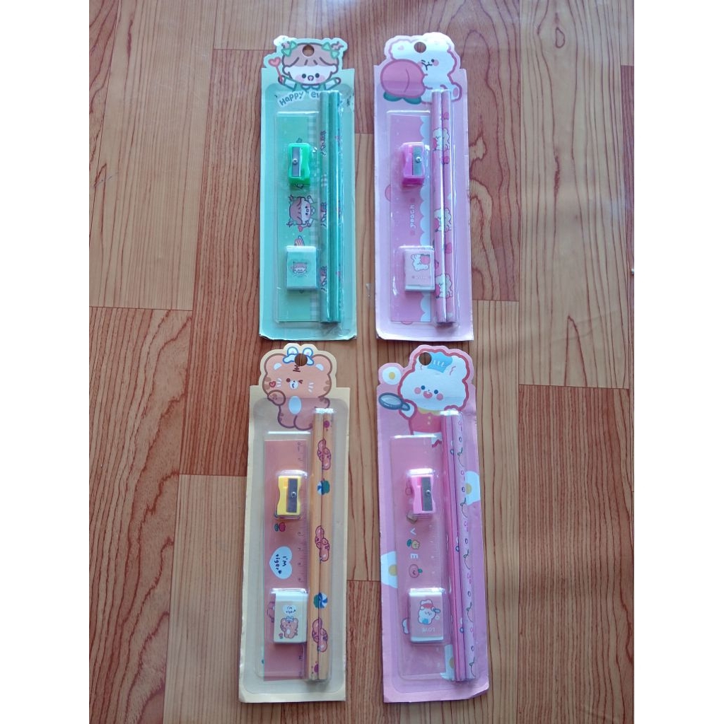 

Alat Tulis Set Stationery Karakter Lucu / Perlengkapan Sekolah