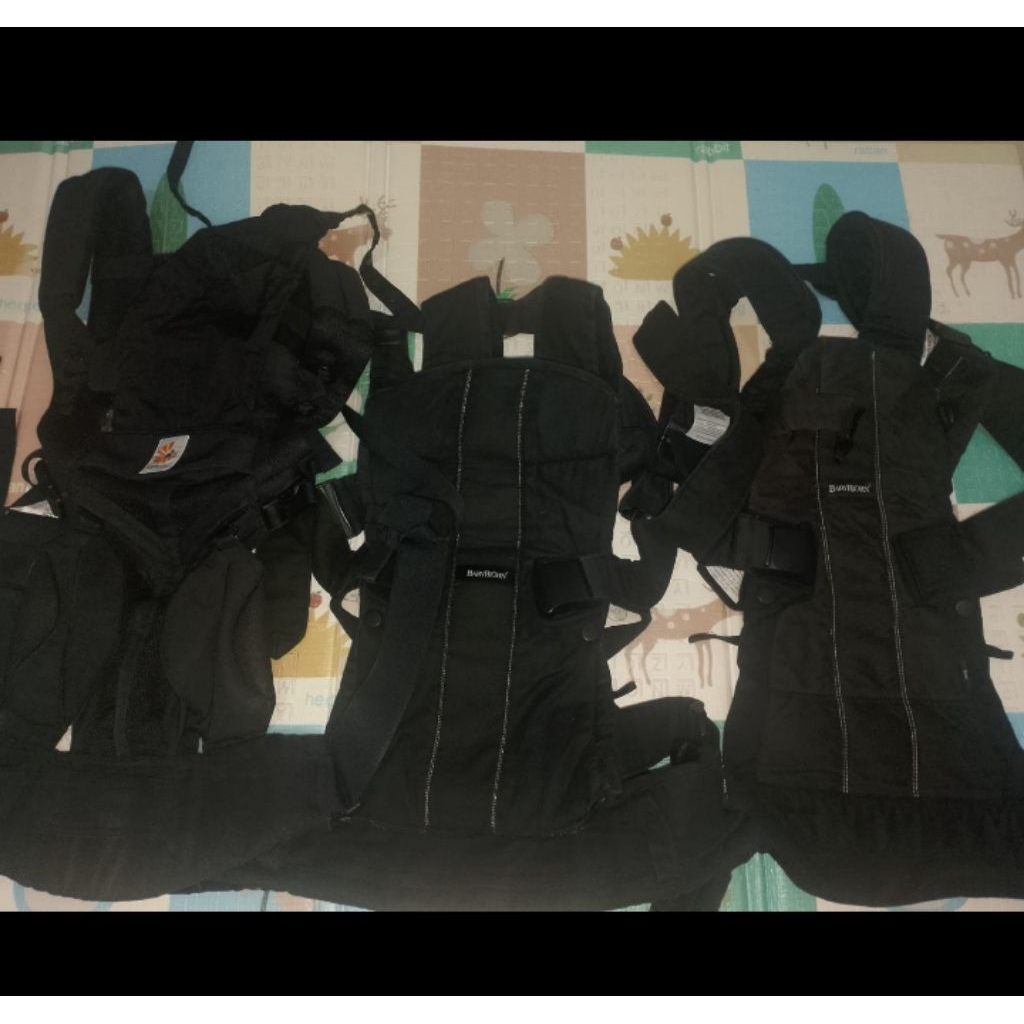 gendongan bayi ergobaby airmesh black