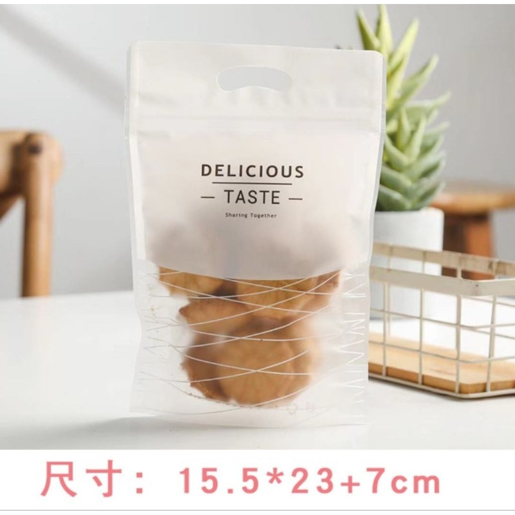 

20pcs plastik cookies plastik permen plastik coklat plastik souvenir plastik kue kering