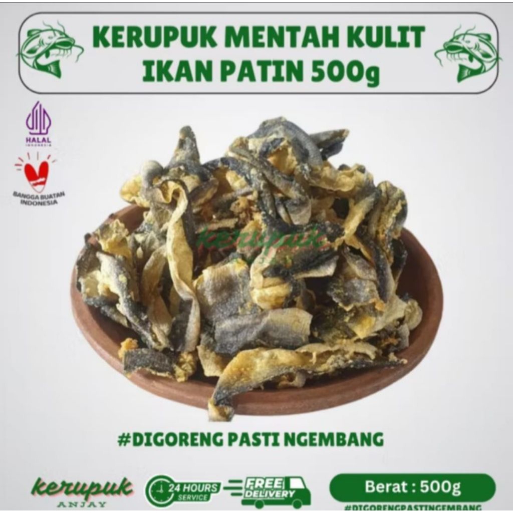 

Kerupuk Ikan Patin Matang