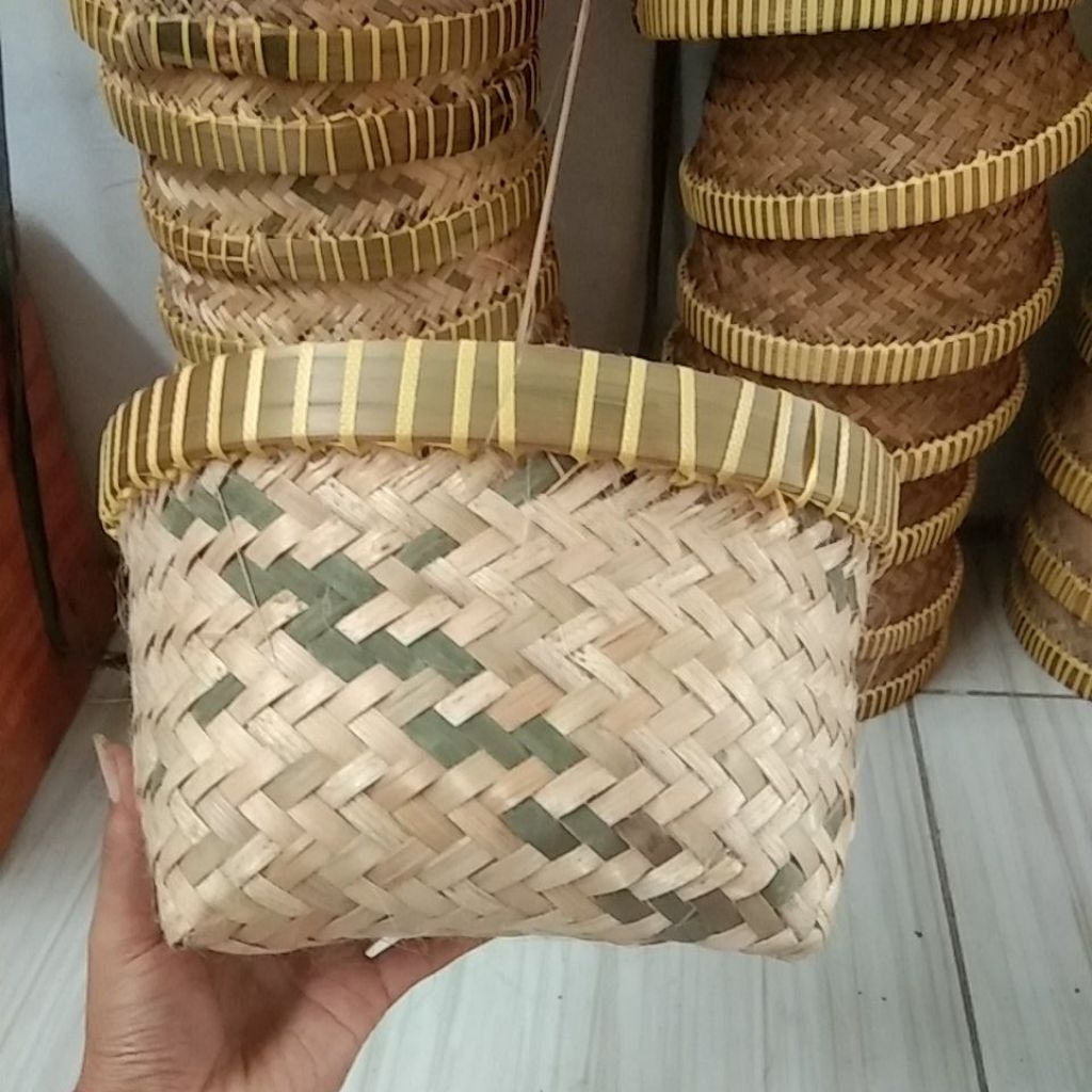 Tumbu Bambu Mini Tempat Seserahan Nasi Hantaran Dll