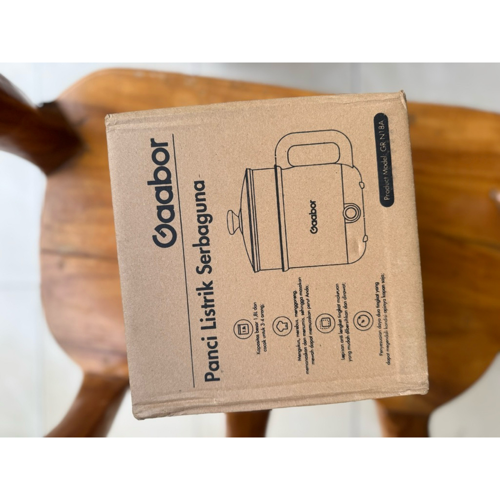 panci listrik serbaguna Gaabor