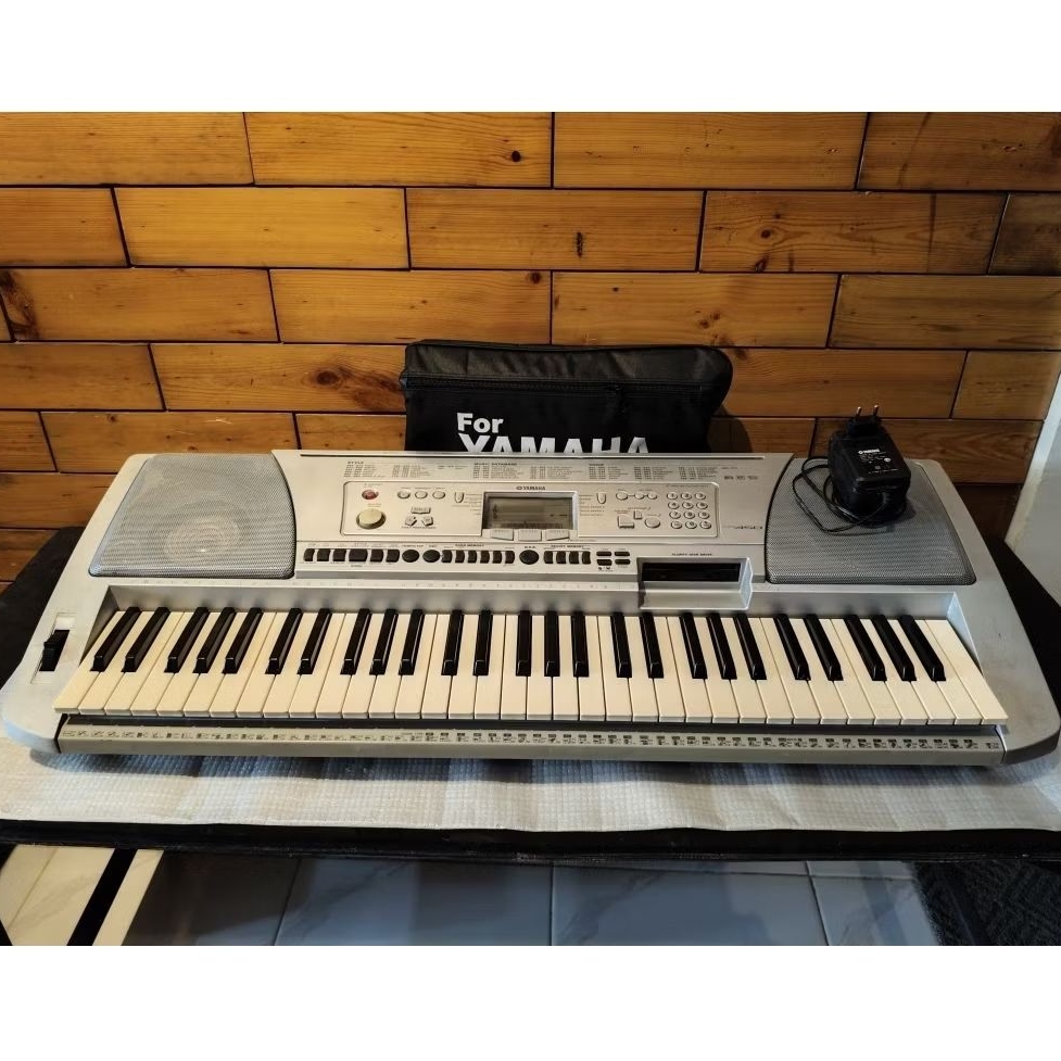 Yamaha PSR-450 | Keyboard + tas + packing kayu