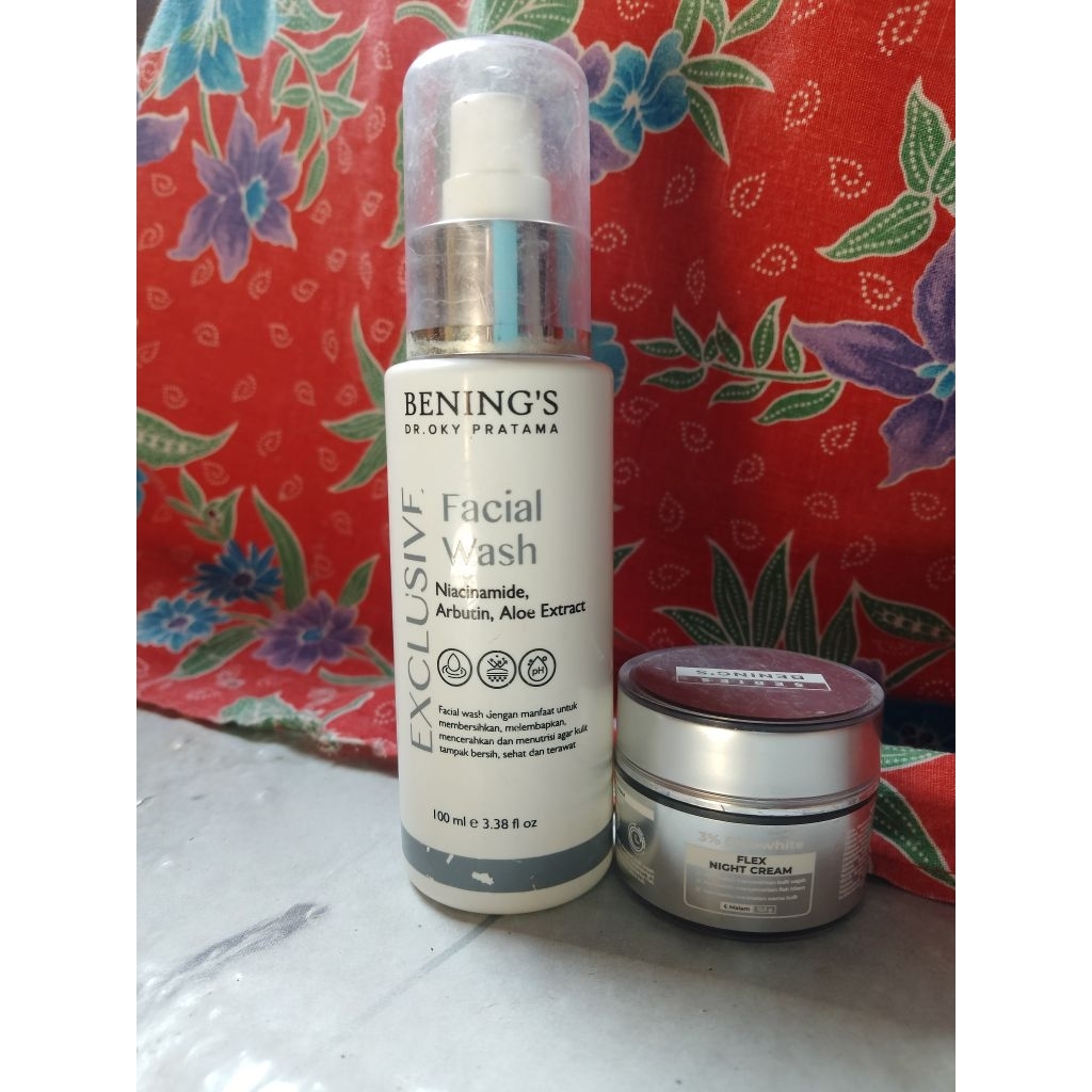 Bening's skincare preloved