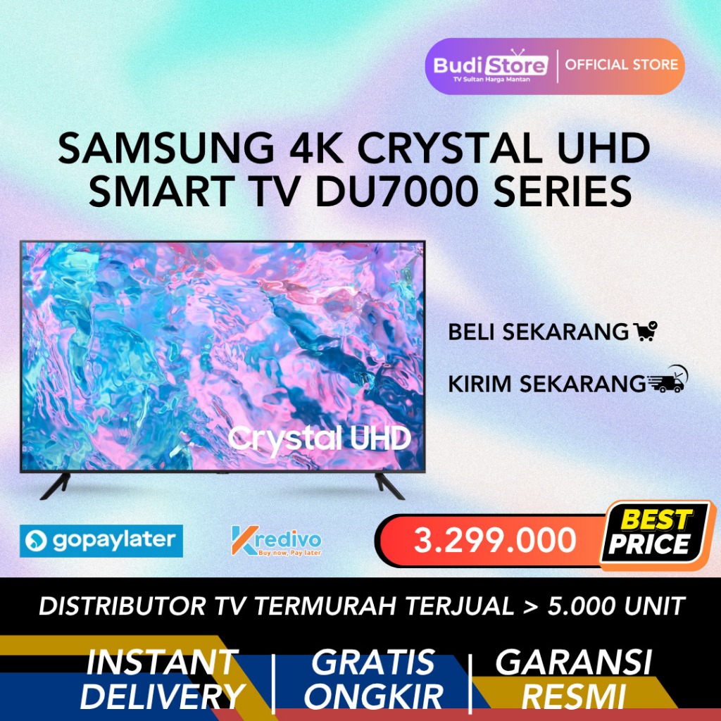 SAMSUNG 43 INCH 4K CRYSTAL UHD SMART TV DU7000 SERIES Special Price