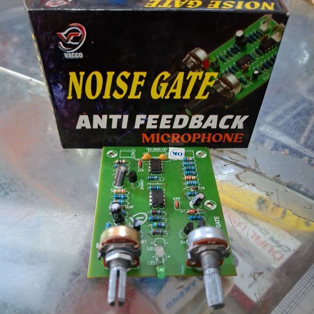 kit mic anti noise anti feedback