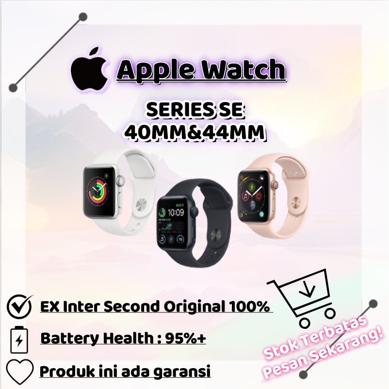 Apple Watch se 1 40mm/44mm jam smart watch fullset iwatch SE1 jam tangan sporty ori 100% hp jam