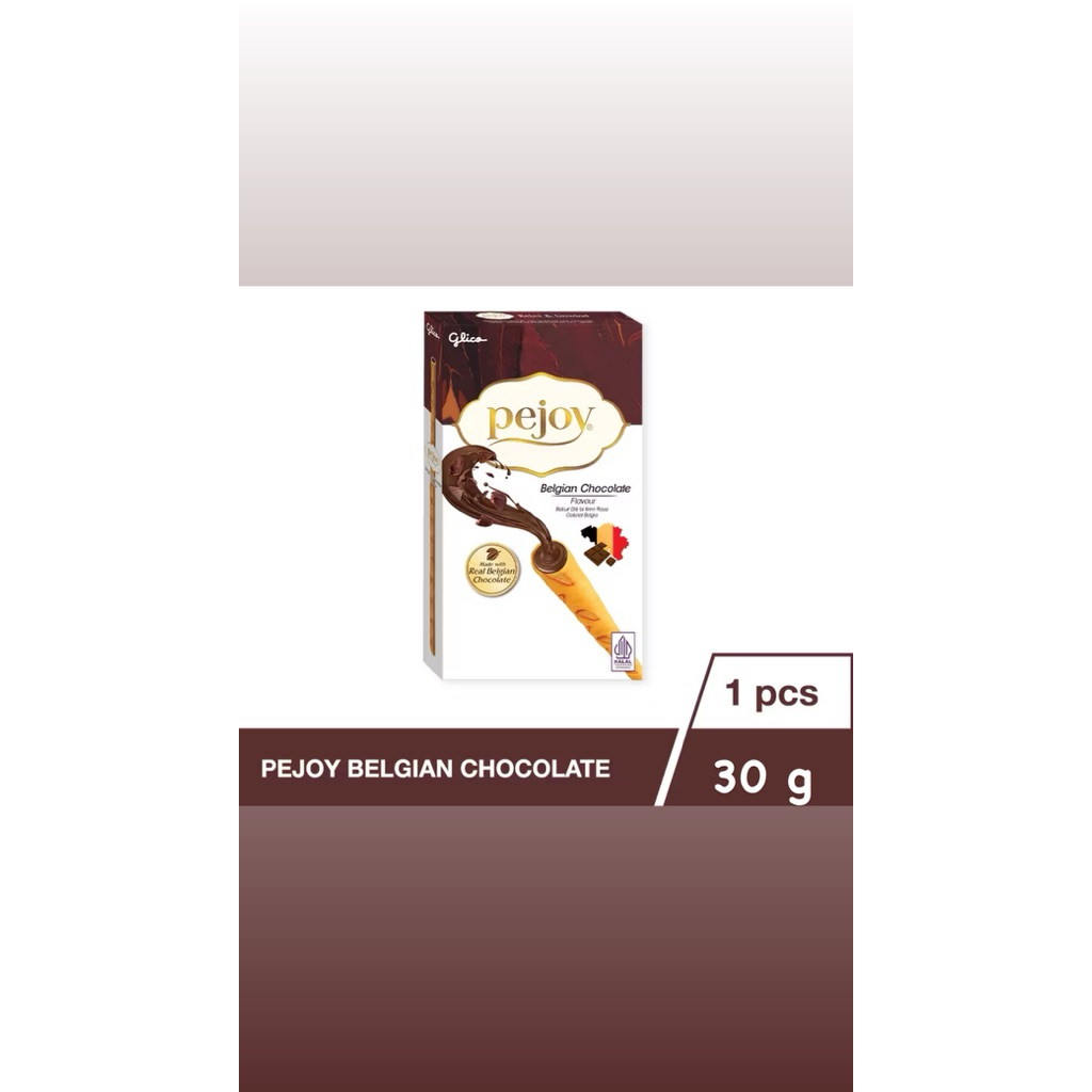 

Glico Pejoy Belgian Chocolate Biscuit - Pejoy Belgian Chocolate Biscuit 30g